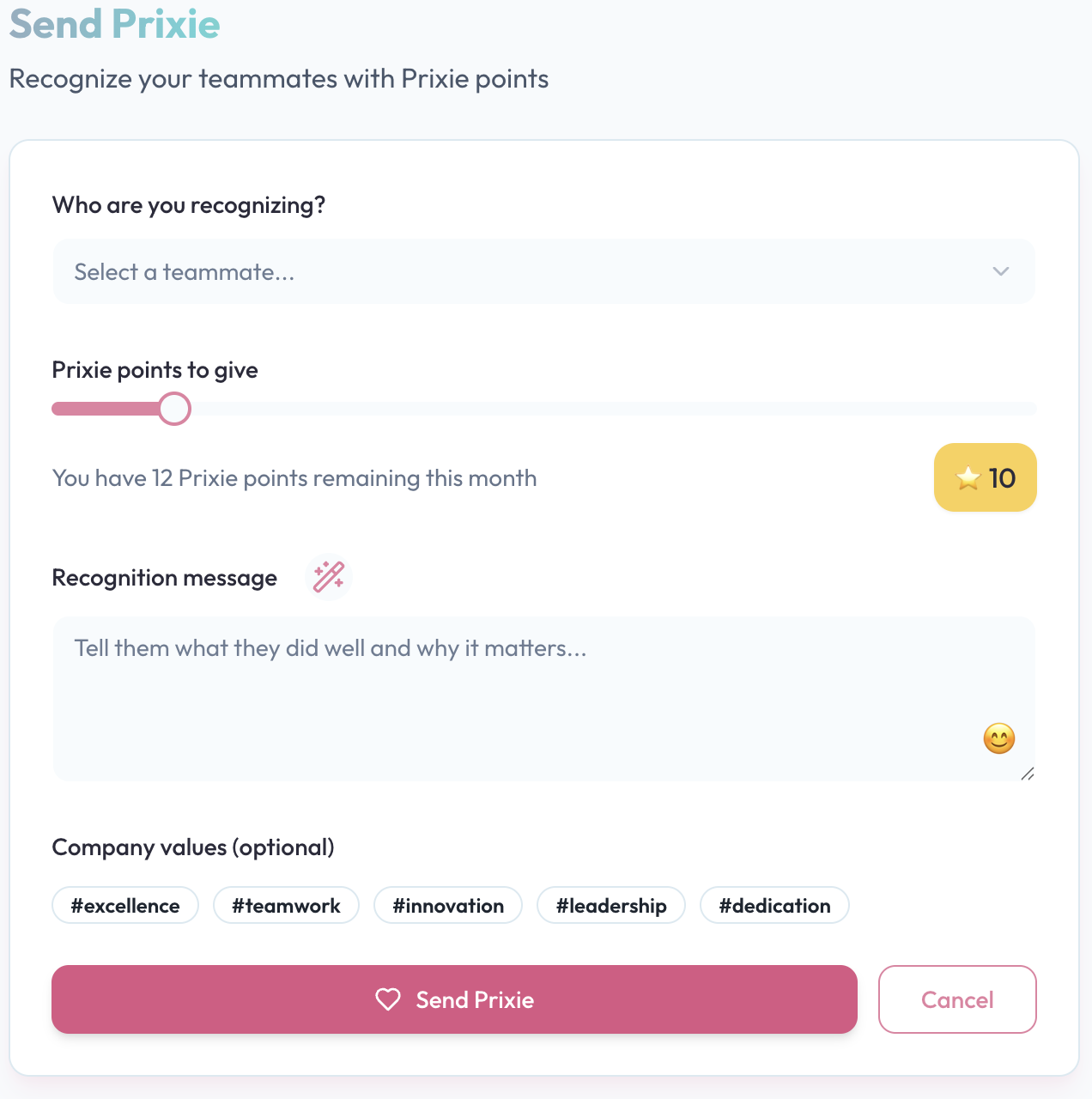 AI Recognition Interface